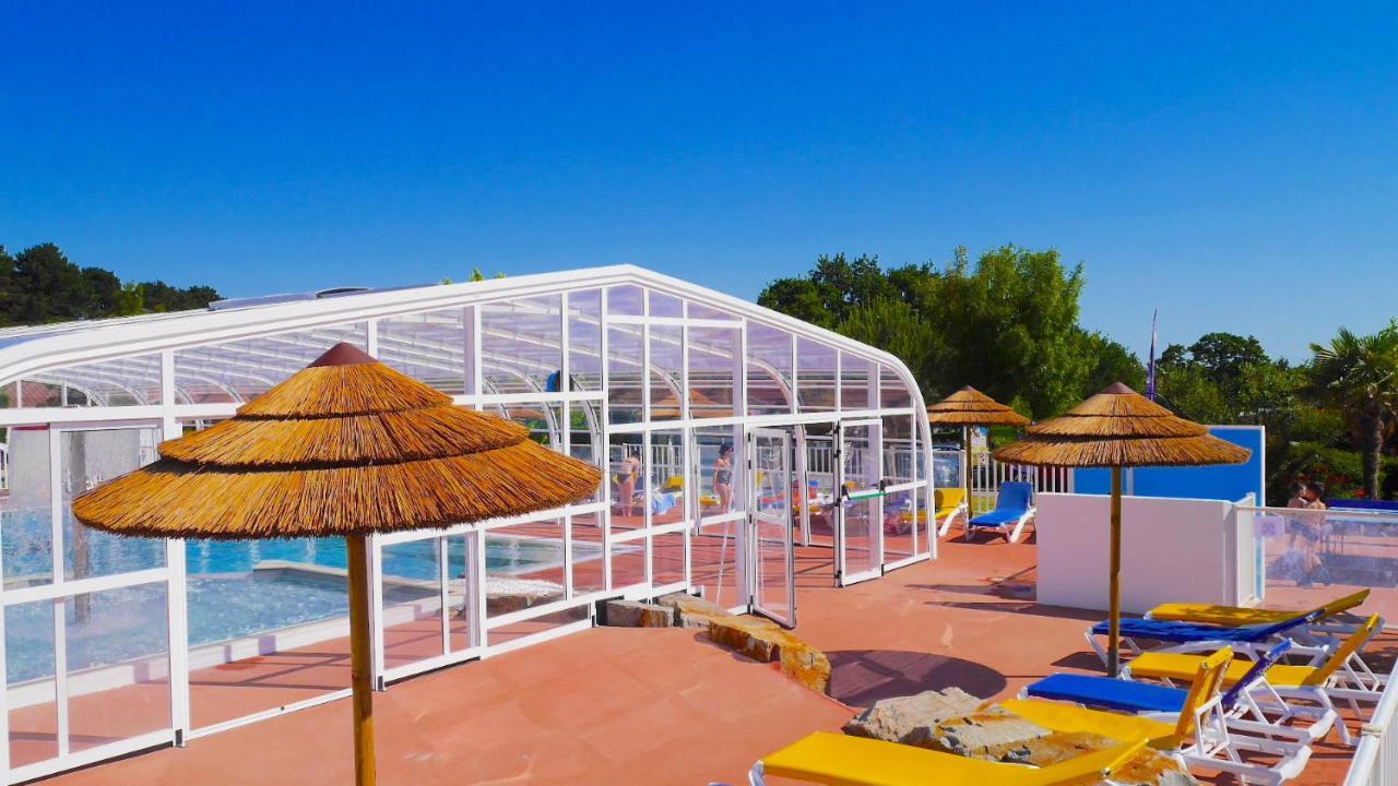 Camping Les Brillas Les Moutiers المظهر الخارجي الصورة